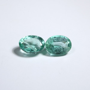 Zambian Emerald / Panna 5X7 MM Oval Pair