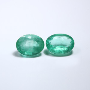 Zambian Emerald / Panna 6X8 MM Oval Pair